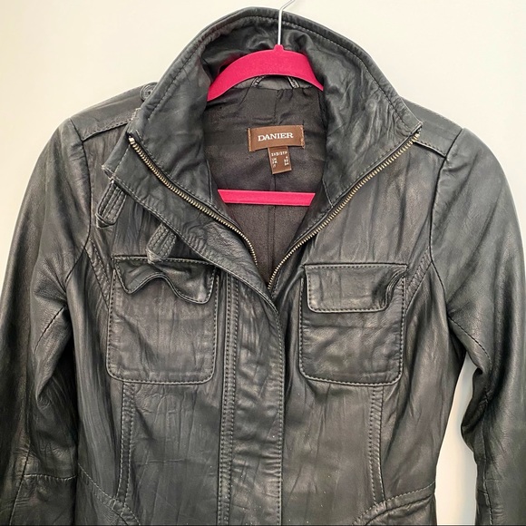 Danier leather jacket 3XS - Picture 2 of 5